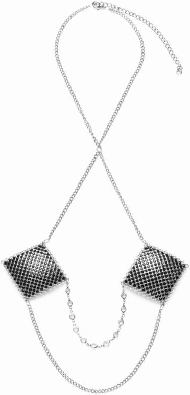 Cottelli Collection – Nippelschmuck Kette – Silber