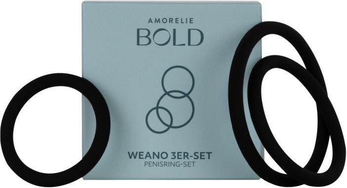 AMORELIE BOLD »Weano« Penisring-Set