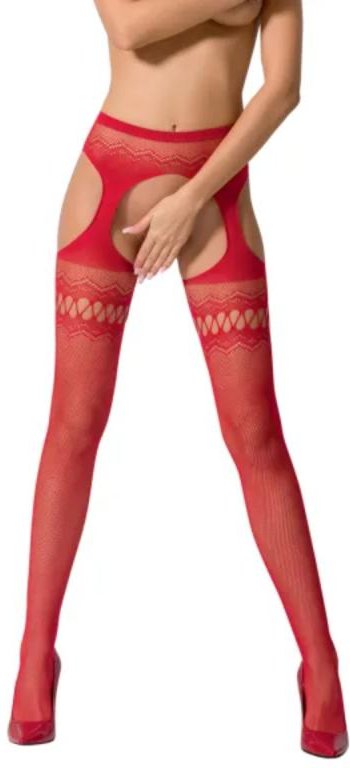 Passion - S013 Strip Pants - Rot