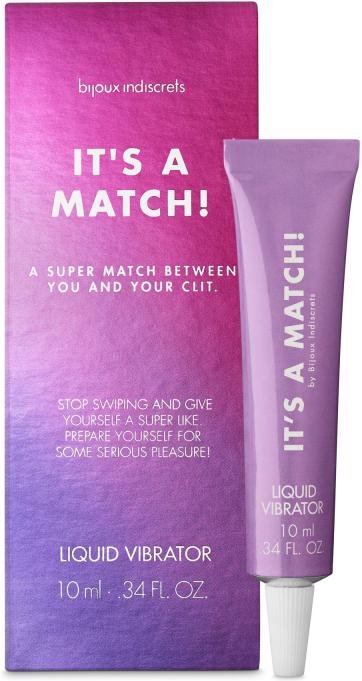Bijoux Indiscrets - Clitherapy It’s A Match Flüssiger Vibrator - 10 ml
