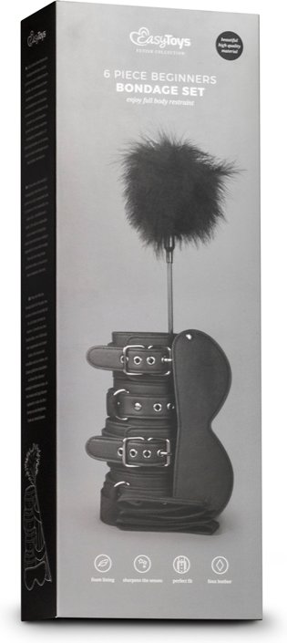 EasyToys »6 Teile Anfänger« Bondage-Set