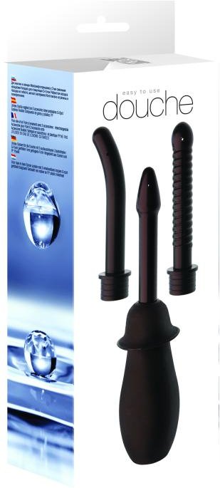 Anal Douche Kit Black