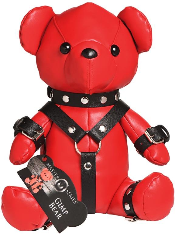 XR Brands - Gimp Bear - Rot