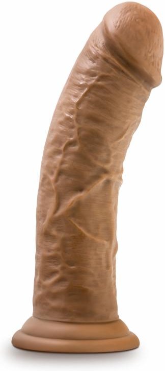 Dr. Skin Realistischer Dildo mit Saugnapf - 20,3 cm – Mokka