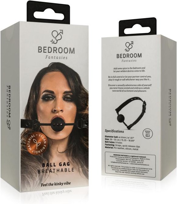 Bedroom Fantasies Mundknebel aus Silikon