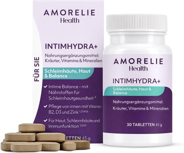 AMORELIE Health »IntimHydra+« für Sie – 30 Tabletten