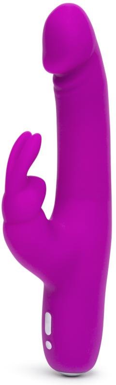 Happy Rabbit – Slimline Realistischer Rabbit Vibrator – Lila