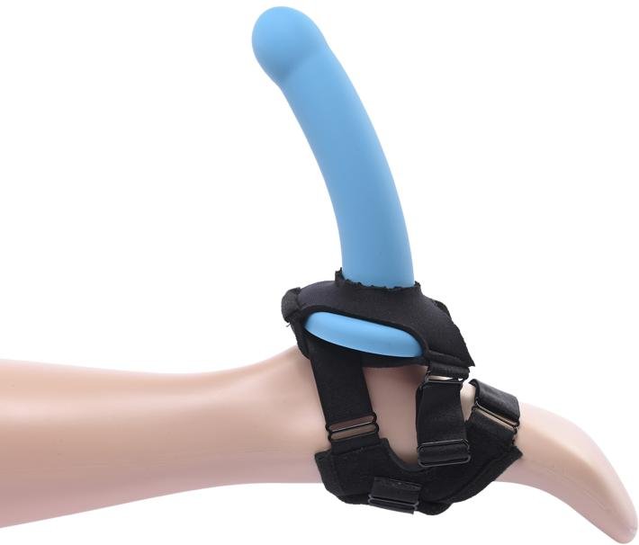 Sportsheets - Pivot Flex Fuß Strap-On - Schwarz