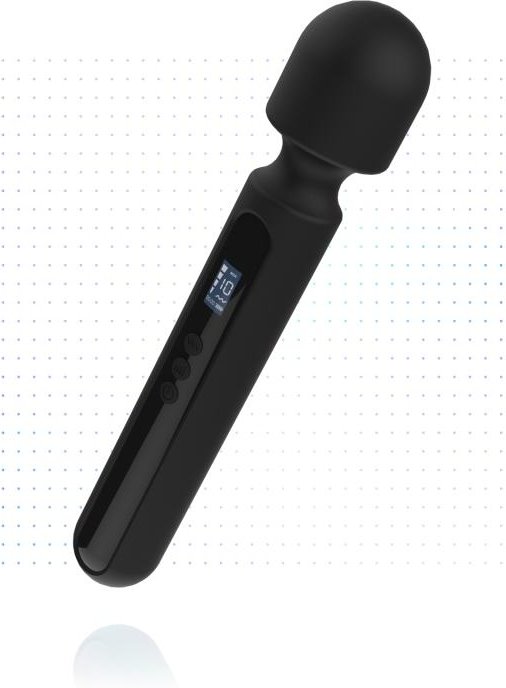 BLAQ - Digitaler Super Wand Vibrator - Schwarz