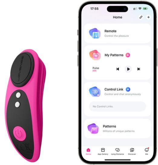 Lovense »Ferri« App-gesteuerter Slip-Vibrator