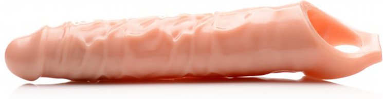 Size Matters verlängernde Penishülle mit innerer Noppenstruktur