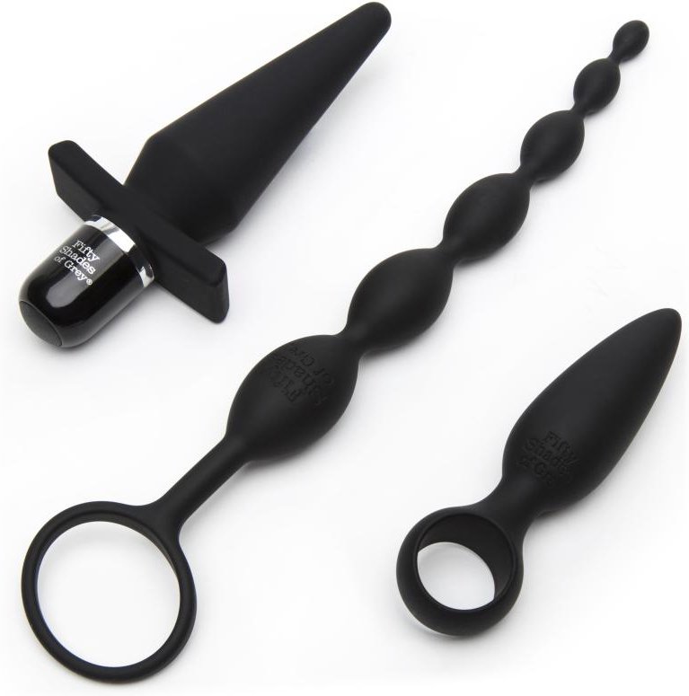 Fifty Shades of Grey – Pleasure Overload Analset – Anfänger-Kit