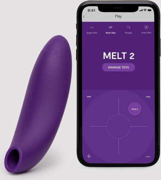 We-Vibe - Melt 2 App-gesteuerter Klitorisstimulator - Lila