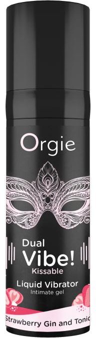 Orgie- Dual Vibe Liquid Vibrator Strawberry Gin & Tonic