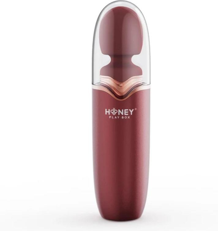 HoneyPlayBox – Stormi Heiz-Wandvibrator – Rot