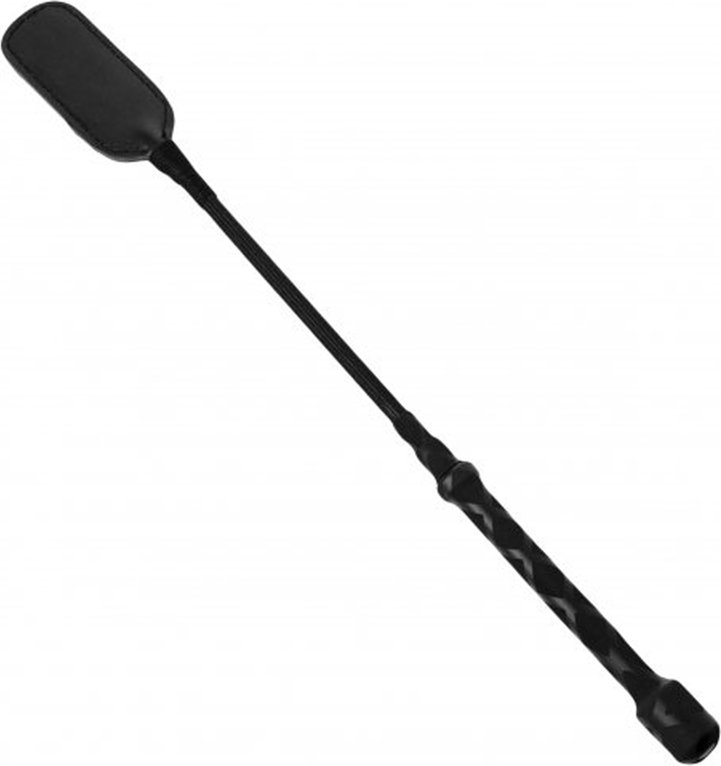 Strict Leather - Steife kurze Reitgerte aus Leder