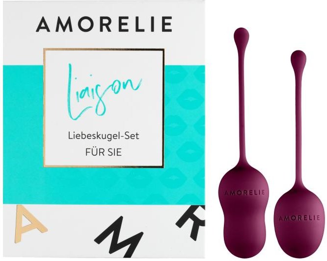 AMORELIE »Liaison 2.0« Rot Liebeskugel-Set