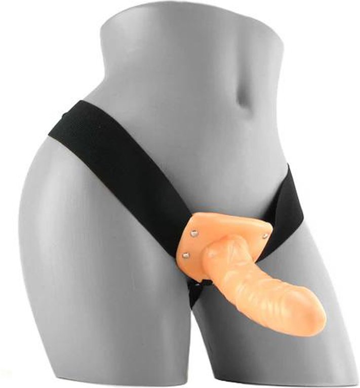 Fetish Fantasy »Hollow« Strapon Vibrator - 15cm
