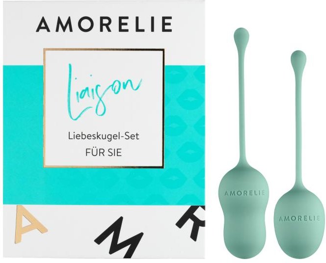 Thumbnail - AMORELIE »Liaison 2.0« Mint Liebeskugel-Set