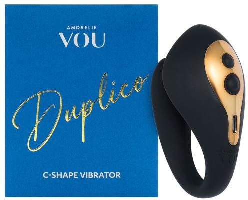 Thumbnail - AMORELIE VOU »Duplico« C-Shape Paarvibrator