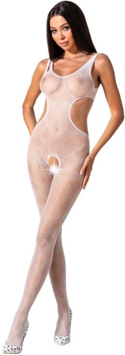 Passion - BS085 Catsuit - Weiss