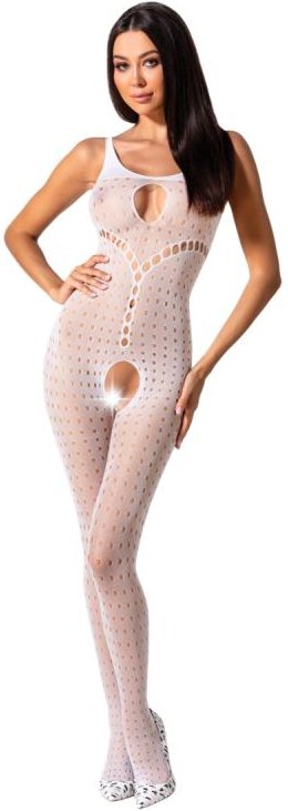 Passion - BS078 Catsuit - Weiss