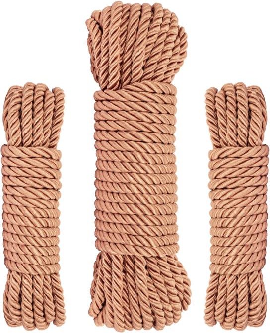 Rosy Gold – Rope Set – Luxuriöse Bondage-Seile
