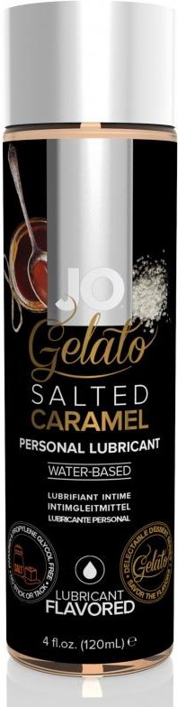 System JO - Gelato Wasserbasiertes Gleitmittel Salzkaramell - 120 ml