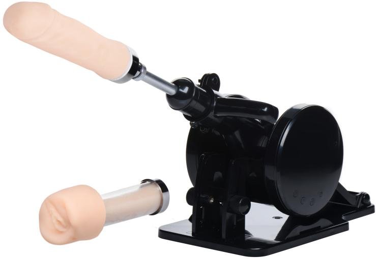 XR Brands - Robo Fuk Verstellbare Sexmaschine - Schwarz