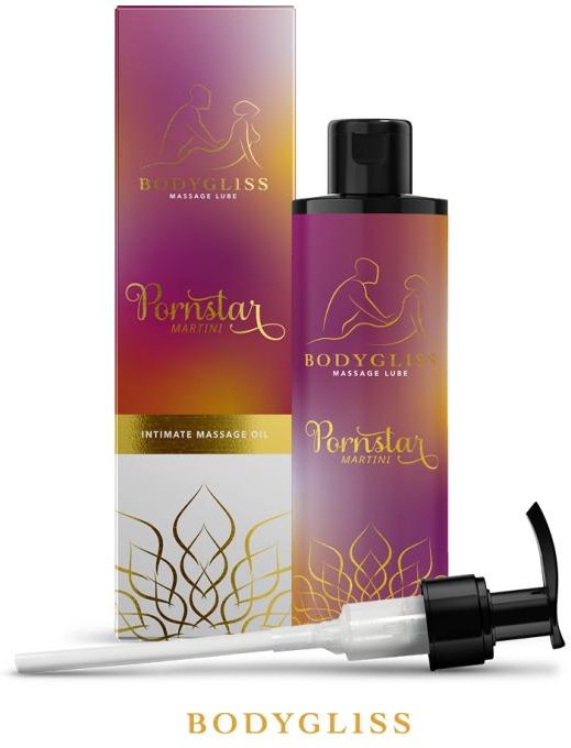 BodyGliss - Massageöl und Gleitmittel in 1 Pornstar Martini - 150 ml