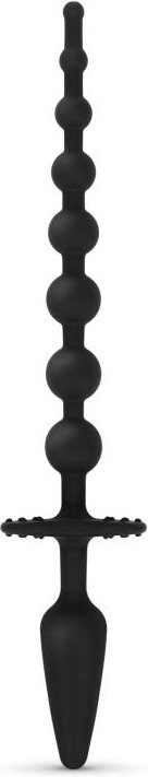 Anal Plug und Kugeln - Schwarz