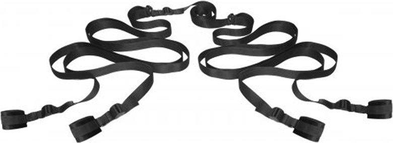 Frisky - Halte Mich Bett Fesselset - Schwarz