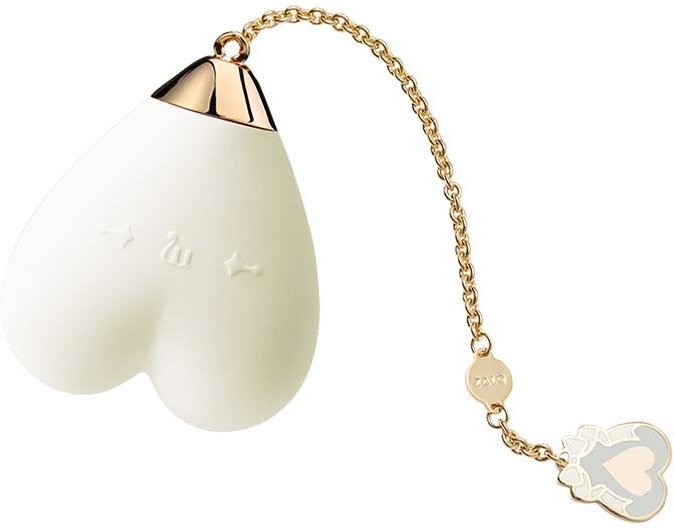 Zalo - Baby Heart Personal Massager Vanilla White