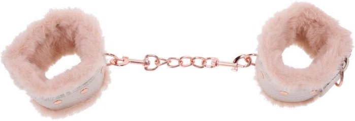 Sportsheets – S&M Peaches ‘n CreaMe Fellhandschellen – Cream