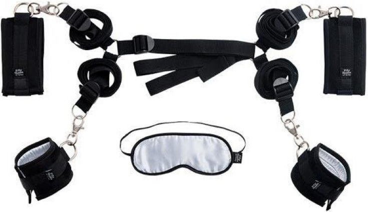 Fifty Shades of Grey – Hard Limits Bondageset – Unterbett-System