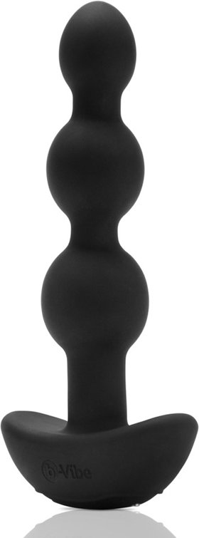 Triplet Anal Beads schwarz