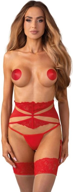 Obsessive – Matildea Strapsgürtel – Rot