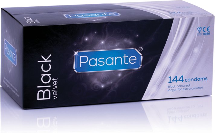 Pasante Black Velvet Kondome 144 Stück