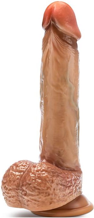 Blush - Renaissance Raphael Dildo mit Verschiebbarem Vorhaut - 24 cm