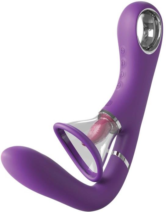 Pipedream »Fantasy For Her Ultimate Pleasure Pro« Rabbit-Vibrator mit Oralsex-Funktion