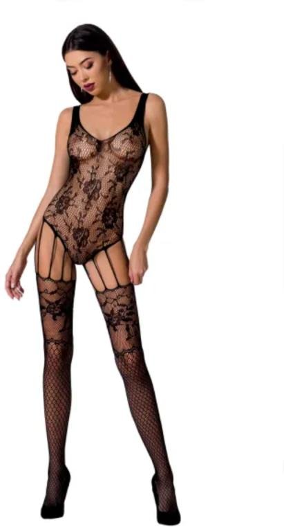 Passion - BS074 Catsuit - Schwarz