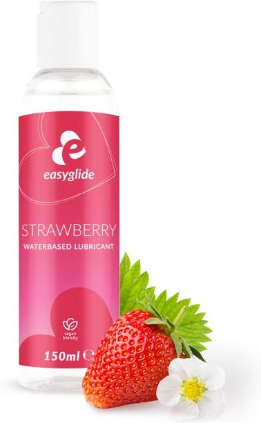 EasyGlide Erdbeeren Gleitgel auf Wasserbasis - 150 ml