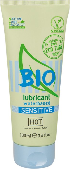 Thumbnail - HOT BIO Sensitive wasserbasiertes Gleitgel - 100 ml