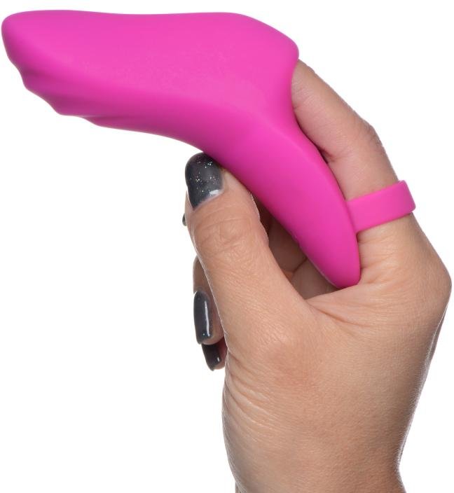 FRISKY - Finger Bang Her Pro Finger Vibrator - Rosa