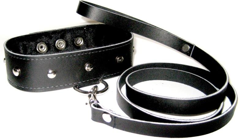 Sportsheets - Leather Collar & Leash Set