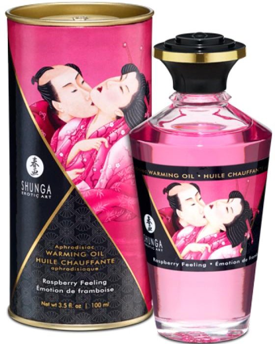 Thumbnail - Shunga - Aphrodisierendes Wärmendes Öl Himbeere 100 ml