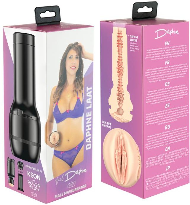 Kiiroo - Feel Daphne Laat Masturbator - Schwarz