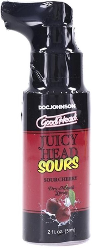 Doc Johnson - GoodHead Juicy Head Dry Mouth Spray Sour - Kirsche - 60 ml