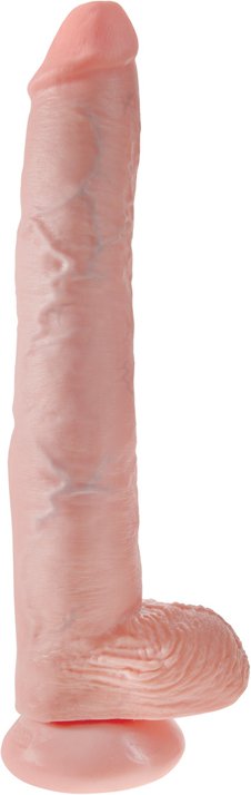 King Cock realistischer XL Dildo Nr. 1 - 37 cm