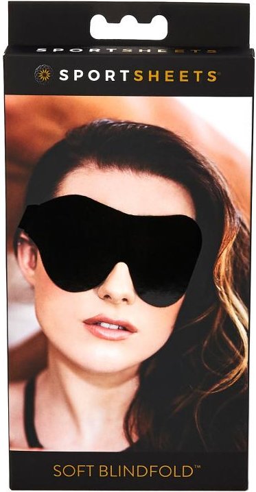 Sportsheets - Soft Blindfold Black
